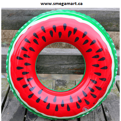 Buy Inflatable Watermelon Swim Floating Ring - Small Online