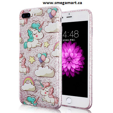 Buy iPhone 7 - Soft Silicone Cell Phone Case - Unicorn Design Online