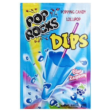 Buy Pop Rocks Dips Sour Blue Raspberry Online