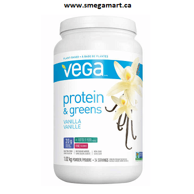 Buy Vega Proteins & Greens (1.02kg) - Vanilla Online