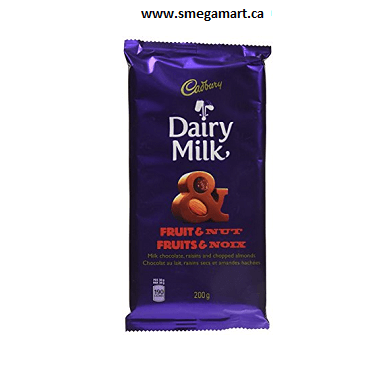 Buy Cadbury Dairy Milk Fruit & Nut - 200g Chocolate Bar Online