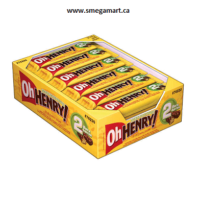 Buy Oh Henry - King Size - 24 X 85g Box Online