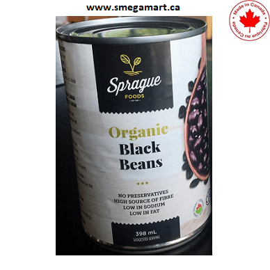 Buy Sprague Foods Organic Black Beans Online