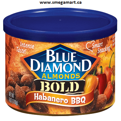 Buy Blue Diamond Bold Habanero BBQ Almonds Online