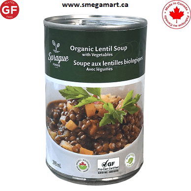 Sprague Lentil & Vegetable Organic Soup - 15 oz