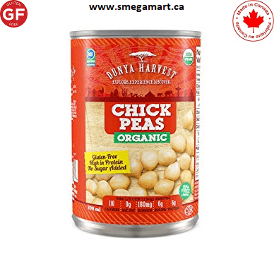 Buy Dunya Harvest Organic Chickpeas/Garbanzo Beans Online