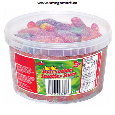 Buy Jumbo Sour Suckers Candy Online